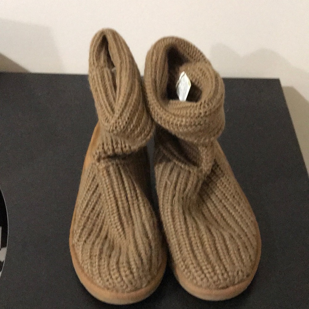 Ugg kids brown sweater boots